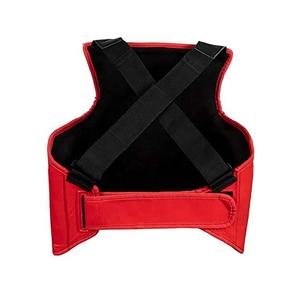 Wholesale Chest Guard Red and Black-Color Hot Fashion Professional-Design Fashionable Custom-Demand Leather Chest Guard - Product Image 3