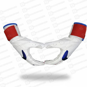 Guantes de Bateo de Béisbol y Sóftbol Profesionales Personalizados a Precio de Fábrica, Cuero Vacuno, Ambidiestros, Puño Largo, Doble Correa, Personalizados - Product Image 6