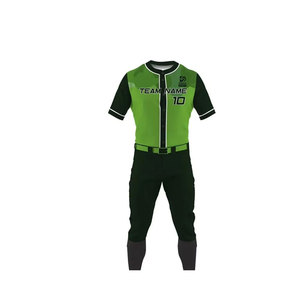 ชุดเบสบอลดีไซน์ล่าสุด โลโก้สั่งทำได้ ระบายอากาศ แห้งเร็ว น้ำหนักเบา ผลิตจากโพลีเอสเตอร์ 100% ขายดีที่สุด ราคาส่งถูก - Product Image 1