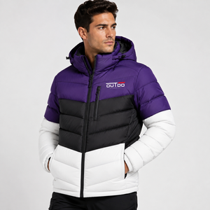 <b>Men</b> Puffer <b>Jacket</b> Premium Winter Outerwear <b>Men</b> Puffer <b>Jacket</b> With <b>Lightweight</b> Insulated Filling Warm Lining And Comfortable Fit - Product Image 1