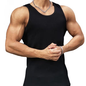 Men’s Performance <b>Tank</b> <b>Top</b> with Custom Logo for Gym Sessions and Streetwear Looks - Product Image 1