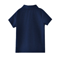 Polo à manches courtes unisexe pour enfants, 100 % polyester, respirant et anti-humidité, pour l'école primaire, faible MOQ, prix abordable