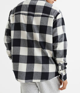 <b>Men</b> Casual OEM/ODM Customized <b>Flannel</b> Dress <b>Shirt</b> 100% Cotton High Quality denim style long sleeve button up <b>shirt</b> - Product Image 4