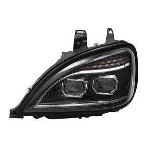 Conjunto de Faros Delanteros LED Mejorados para Freightliner Columbia 2004-2017, Carcasa Negra, Lado Izquierdo/Derecho del Conductor/Lado del Pasajero - Product Image 3