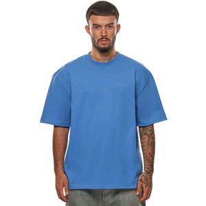 เสื้อยืดคอตตอน 100% ป้องกันริ้วรอย ด้านหน้าเรียบ หนานุ่ม ทรงโอเวอร์ไซส์ ยูนิเซ็กส์ สำหรับผู้ชายและผู้หญิง ไซส์พลัส สไตล์ลำลอง ใส่ได้ทุกโอกาส  แบบเรียบๆ สามารถสั่งทำได้ - Product Image 1