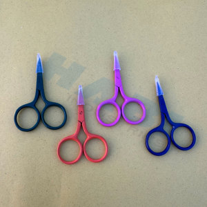 Professional Stainless Steel Curved Blade Right-Handed Mini Size Embroidery Scissors Wholesaler High Quality Knitting Scissors - Product Image 4