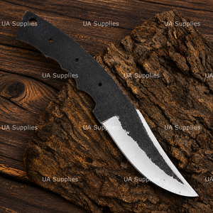 Cuchillo de Caza y Camping de Hoja Fija de Acero 1095 Forjado a Mano, Grado Industrial, Punta Caída, 0.5mm de Grosor, Venta Directa de Fábrica al Por Mayor - Product Image 2