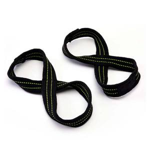Sangles de musculation en néoprène rembourrées pour Cross Fit, accessoires de gym, sangles de levage pour entraînement de soulevé de terre, sangles de musculation en forme de 8, vente en gros - Product Image 6