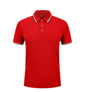 Polo à col personnalisé OEM, sensation de fraîcheur estivale, respirant, tendance, pour hommes, séchage rapide, manches courtes. - Product Image 3