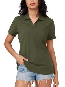 Camisetas Polo para Mujer al por Mayor, Transpirables, con Logotipo Personalizado, Verano 2026, Camiseta Polo de Trabajo de Manga Corta con Logotipo - Product Image 4