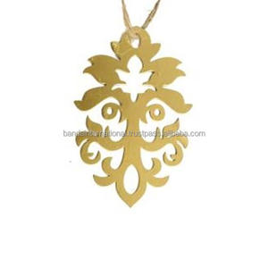 <b>Iron</b> Hanging Decorative Item With Gold Finished For Home Decoration And Other Christmas Decoration - Product Image 2