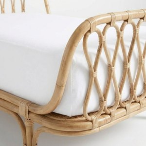 Muebles Infantiles de Alta Calidad, Cama Individual de Ratán para Niñas, Muebles para Dormitorio Infantil, Material Natural, Precio de Fábrica, Gran Venta - Product Image 2