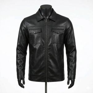 Unique Design Competitive Price Custom Made <b>Men</b> <b>Leather</b> <b>Jackets</b> Top Sale Your Own logo New Style <b>Leather</b> <b>Men's</b> <b>Jackets</b> - Product Image 1