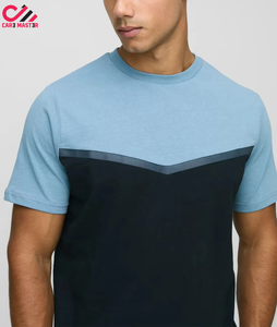 ชุดเซ็ตฤดูร้อนสำหรับผู้ชาย เสื้อยืดแขนสั้น กางเกงขาสั้นทรงหลวม ชุดสองชิ้น ผ้าบาง ระบายอากาศได้ดี สไตล์ลำลองสำหรับผู้ชาย - Product Image 6