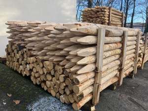 Estacas/Postes de Madera Dura para Jardín - Estacas de Madera Tratada para Cercas, Soporte de Árboles, Bordes de Jardín - Product Image 3