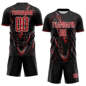 Ropa Deportiva de Fútbol a Precio de Fábrica, Uniforme Ligero de Malla para Equipos de Fútbol, Personalizable con Logotipo, Pedidos al por Mayor - Product Image 4