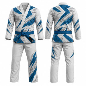 Best Quality New Style Karate BJJ Uniforms Martial Arts Wear Top Selling Design Jiu-Jitsu Uniforms Available Customized Colors - Product Image 4