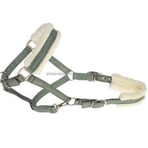 Best Quality Top Manufacturer Horse <b>Mink</b> Halter High Quality Horse Head Collar Assorted Colors <b>Mink</b> Nylon Webbing Halter - Product Image 6