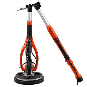 Levigatrice Elettrica per Cartongesso 850W, 5 Velocità Variabili 800-1700 RPM, Strumento a Doppio Disco LED per Rimozione Soffitti in Cartongesso - Product Image 1