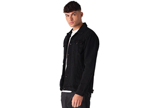Chaqueta de invierno al por mayor, personalizada, informal, de mezclilla para hombre, excelente calidad, con diseño frontal, a prueba de viento y transpirable - Product Image 4