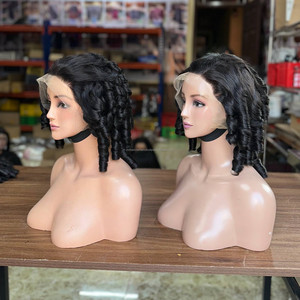 Perruques en cheveux humains vietnamiens bouclés et rebondissants, perruques Lace Front en cheveux humains vierges, sans colle, avec dentelle HD transparente, qualité supérieure - Product Image 1
