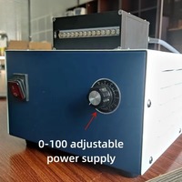 Lámpara UV LED Portátil OEM ODM de 395nm con Enfriamiento por Aire, Máquina de Curado de 3350W, Lámpara Ultravioleta de Aluminio para Impresora de Pantalla LED