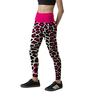 Mid Women's Yoga <b>Leggings</b> Breathable Stretch Knitted UV Protection Eco-Friendly Quick Dry Knee-Length Sports Running Sublimated - Product Image 1