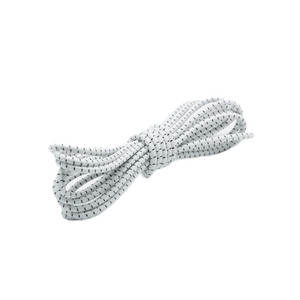 Cordón elástico blanco puro de 3 mm, cordón elástico tipo bungee - Product Image 1