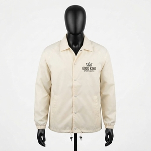 High Quality Breathable Wind Resistant Modern Fit Coach <b>Jacket</b> For <b>Men</b> Casual Outdoor Coaches <b>Jackets</b> - Product Image 1