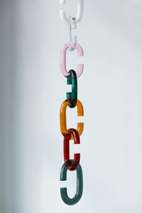 โซ่เชื่อมต่อเรซิ่นตกแต่งสำหรับโต๊ะกาแฟในห้องนั่งเล่นและตกแต่งทางเข้าบ้าน ราคาประหยัด ตกแต่งภายในได้อย่างมีสไตล์ - Product Image 5