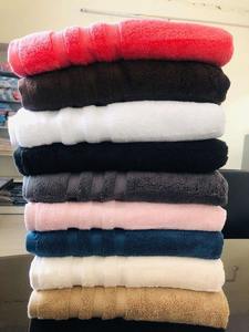 Terry <b>Towel</b> Factory Wholesale 100% Cotton Quick-Dry Dobby Border Hand Face Bath <b>Towel</b> 3-Piece Set 70x140cm Extra <b>Large</b> Absorbent - Product Image 5