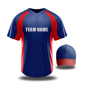 Nueva Camiseta de Béisbol Sublimada Transpirable de Manga Corta al Por Mayor, Precio Económico, Personalizable, Ropa Deportiva - Product Image 2