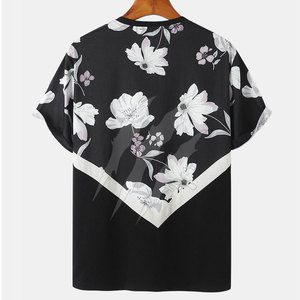 T-shirts en coton surdimensionnés pour hommes, design personnalisé, sublimation intégrale, qualité professionnelle - Product Image 2