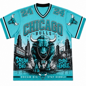 Streetwear Mesh Boxy Fit Jersey Cropped Mesh Jersey Sublimated Boxy Fit Jersey Dry Mesh Boxy Fit Jersey - Product Image 6