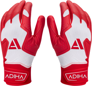 Gants de frappeur de baseball personnalisables en gros, 100 % cuir véritable, doigts entiers, confortables, durables, adhérence professionnelle, antidérapants, fermeture auto-agrippante - Product Image 3