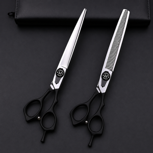 Premium Pet Grooming <b>Scissors</b> Set – Made from High-Quality Stainless Steel, Professional <b>Dog</b> & Cat Hair Cutting Kit with Case - Product Image 4