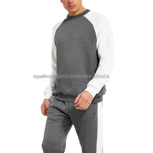 2025 último diseño personalizado ropa de gimnasio para hombres color bloque jogging deportes chándal Etiqueta Privada chándal impreso para el invierno - Product Image 2