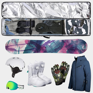 Bolsa Acolchada para Tabla de Snowboard de Gran Capacidad con Ruedas, Funda Protectora, Expandible, para Hombre y Mujer, Ajustable - Product Image 4