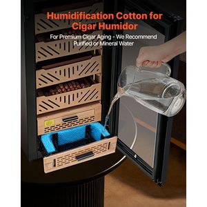 Filtro di Ricambio Singolo per Umidificatore, a Strati Multipli 3D, Compatibile con Serbatoio d'Acqua per Humidor Sigari YC 88 per Uso Esterno - Product Image 2