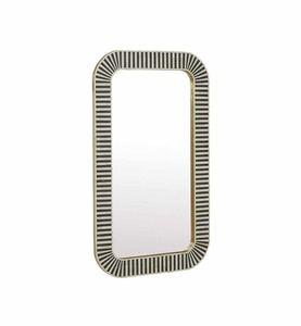 กระจกไม้ฝังลายกระดูกสัตว์ งานแฮนด์เมดสุดหรู ดีไซน์ทันสมัย ขายดีอันดับต้นๆ พร้อมสีและขนาดที่กำหนดเองได้ faizacraft - Product Image 4