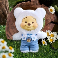 Authentique Série Win Nie Bear Boîte Mystère Figurines en Vinyle et Peluche, Pendentif Jouet de Collection, Cadeau d'Anniversaire Adorable, Ornement