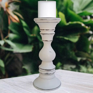 Nouveau support de bougie en bois de manguier personnalisé, fait main, décoratif et attrayant pour une décoration polyvalente - Product Image 1