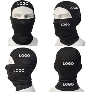 Balaclavas thermiques imprimées en acrylique, vente chaude, logo personnalisé, masque de ski unisexe, ajustable, léger, respirant, coupe-vent - Product Image 3