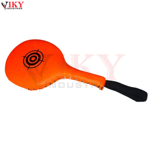 Almohadilla de golpeo de Taekwondo de doble cara, duradera, de cuero, personalizable, de alto impacto, para entrenamiento profesional, MMA y fitness - Product Image 2