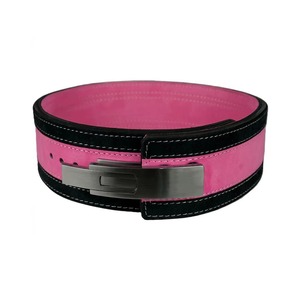 Custom Logo New Design 10mm Cowhide Unisex <b>Powerlifting</b> <b>Belt</b> Lever Buckle Heavy Duty Adjustable Strong Professional Training - Product Image 6