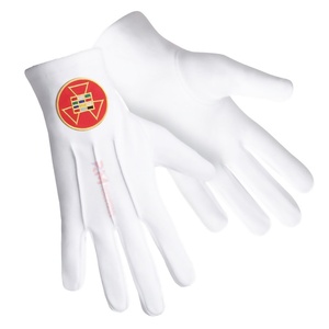 RMI Customized Logo White <b>Gloves</b> Best Quality Masonic Etiquette Moisturizing Soft Skin Sheet Mask All Skin <b>Types</b> - Product Image 2