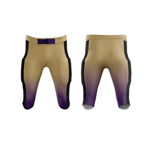 Wholesale Blank Youth American Football Pants Bulk Custom Teamwear Sublimation American Football Padded Uniform Training Pants - Product Image 1