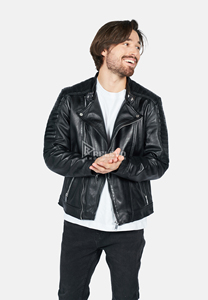 Chaqueta de Motociclista de Cuero Genuino para Hombre, Fabricante Mayorista, Chaqueta de Carreras de Cuero Vacuno Real con Protección Blindada CE 2026 - Product Image 6