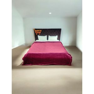 Manta de Cama Individual de Franela de Poliéster Suave y Cálida de Lujo de 1.1 KG para Camas Individuales - Product Image 5
