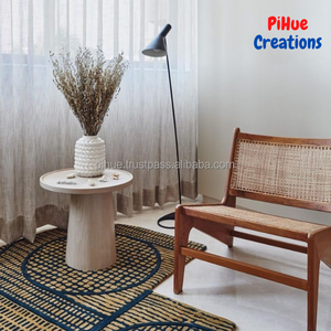 พรมปูพื้นทำด้วยมือทำจากไม้ไผ่ผ้าไหมคุณภาพสูงสำหรับร้านค้าปลีกดีไซน์ตกแต่งภายในบ้านโรงแรมสามารถปรับแต่งขนาดได้ - Product Image 2